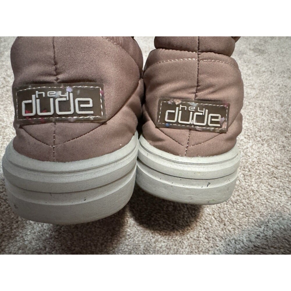 Hey Dude Woman’s Size 10 Margot Eco Bootie Boot Antique Rose Water Resistant - Picture 4 of 10